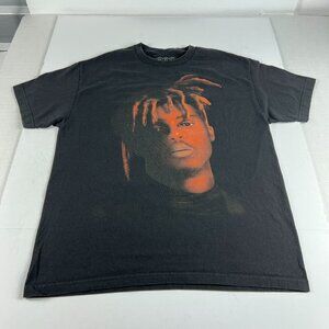 999 Club Juice World Photo Rap Shirt Large Black Legends Never Die Album Tee